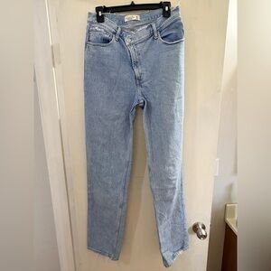 Abercrombie & Fitch 90s straight ultra high rise 30xl | 10 extra long